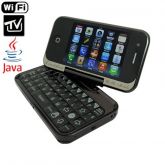 DAPENG T3000 Rotatable TV WIFI Flip Phone with Java Black
