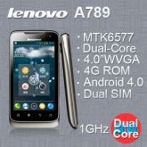 Lenovo A789 MTK6577 Dual-core Cortex-A9 1.0GHz Android4.0 GP